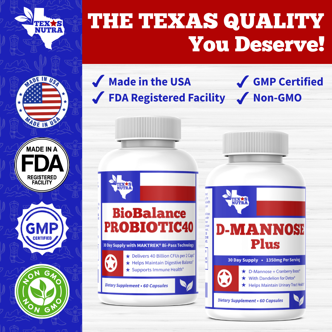 The UTI Shield Bundle: Defense & Restoration Kit (Natural D-Mannose + Probiotics)