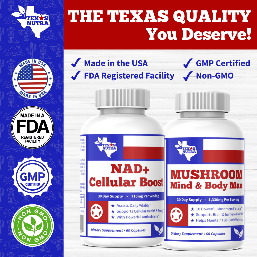 The Age Reversal Stack: Cellular & Cognitive Optimization Kit (NAD+ Precursor + Lion's Mane Complex)