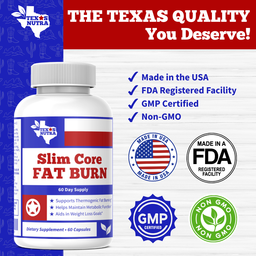 Slim Core FAT BURN – Thermogenic Metabolism & Weight Loss Support