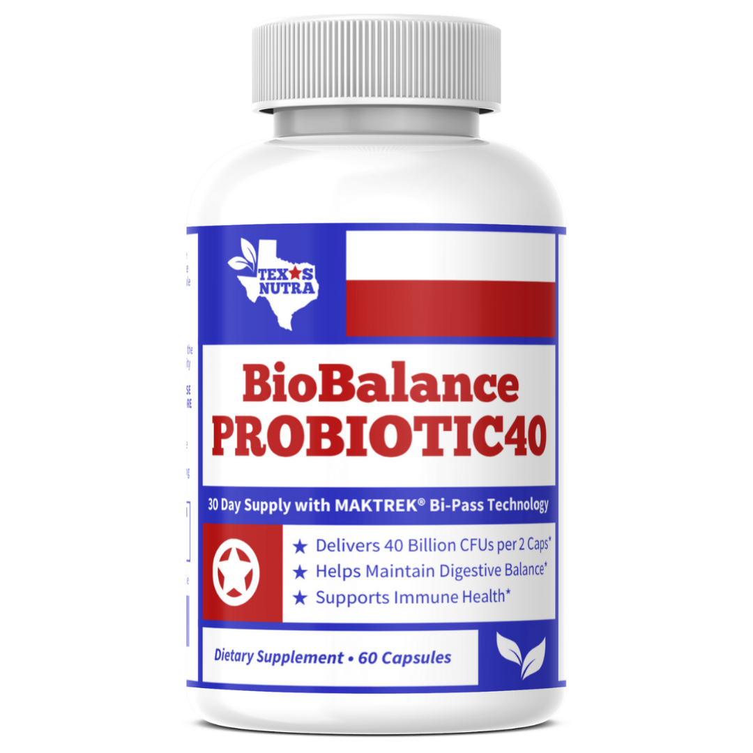 BioBalance Probiotic 40 – 40 Billion CFU Gut Balance & Immune Support