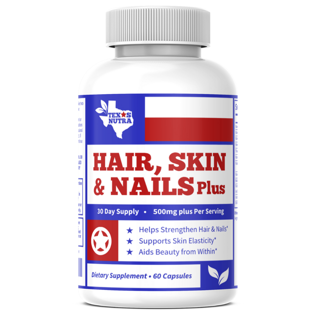 Hair Skin Nails Plus 500mg+ – Advanced Beauty, Radiant Skin & Strong Hair