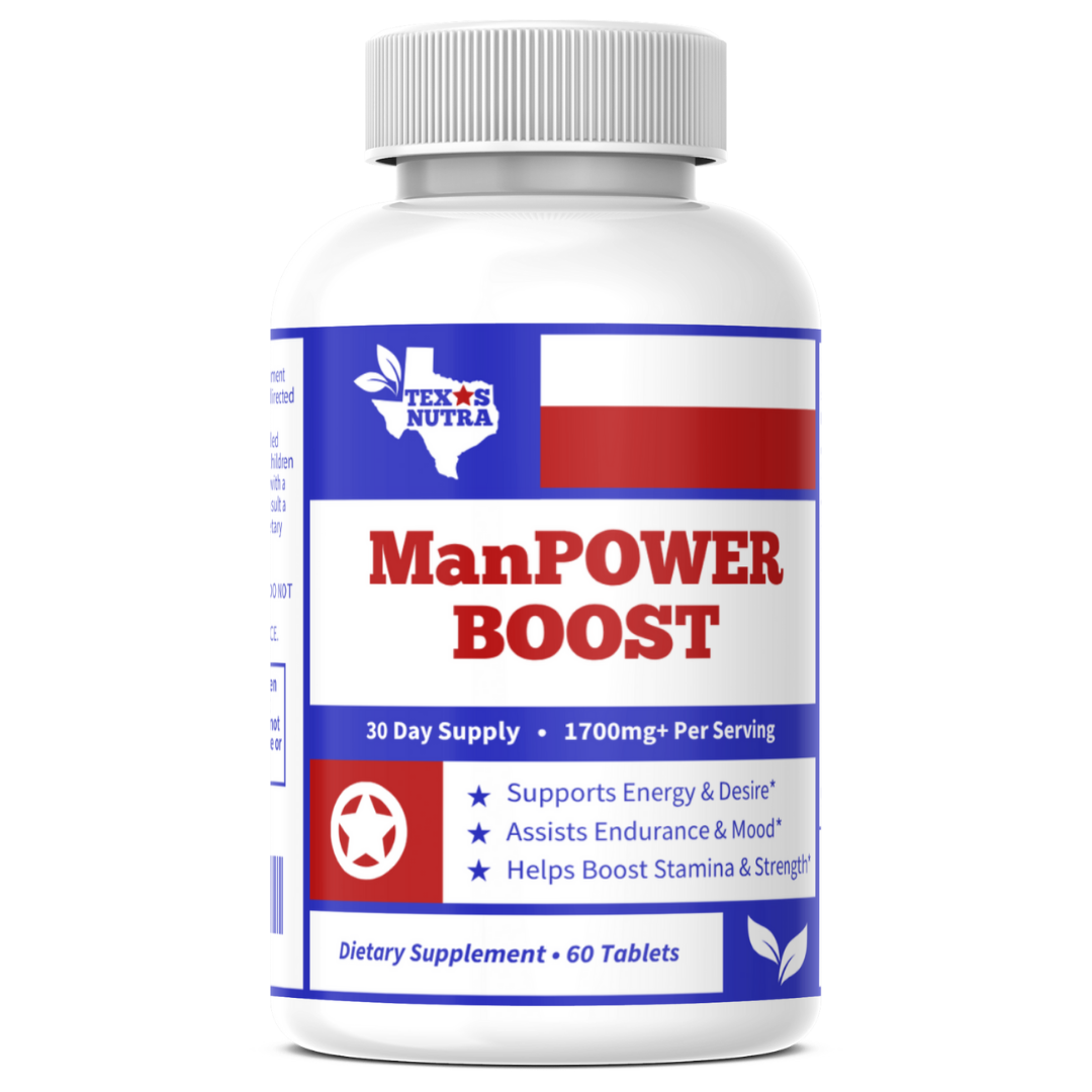 ManPOWER Boost 1700mg – Men’s Vitality, Energy & Performance Support