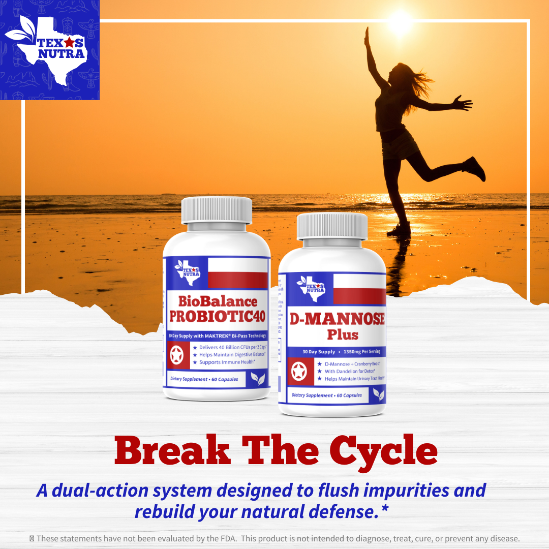 The UTI Shield Bundle: Defense & Restoration Kit (Natural D-Mannose + Probiotics)