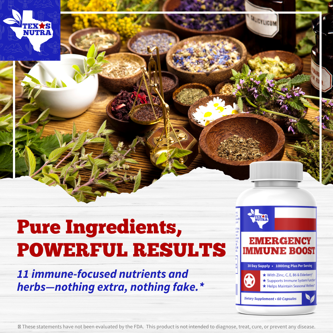 Emergency Immune Boost 1000mg+ – Advanced Immune Defense & Seasonal Wellness