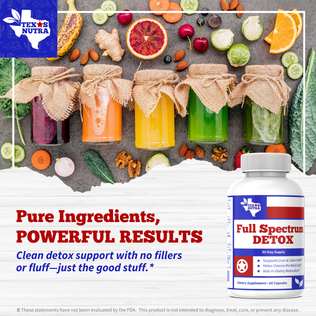 Full Spectrum Detox 1532mg – Advanced Daily Cleanse & Digestive Health