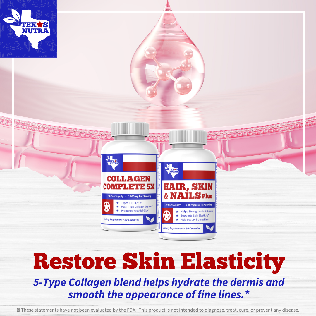 The Ageless Beauty Bundle: Inner Radiance Kit (Multi-Collagen + Biotin Complex)