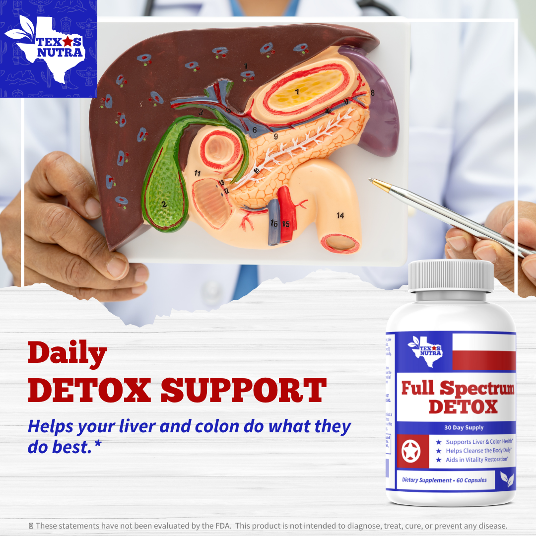 Full Spectrum Detox 1532mg – Advanced Daily Cleanse & Digestive Health