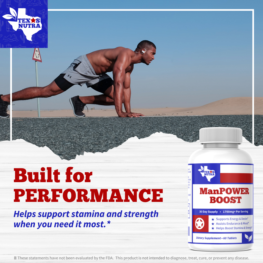 ManPOWER Boost 1700mg – Men’s Vitality, Energy & Performance Support