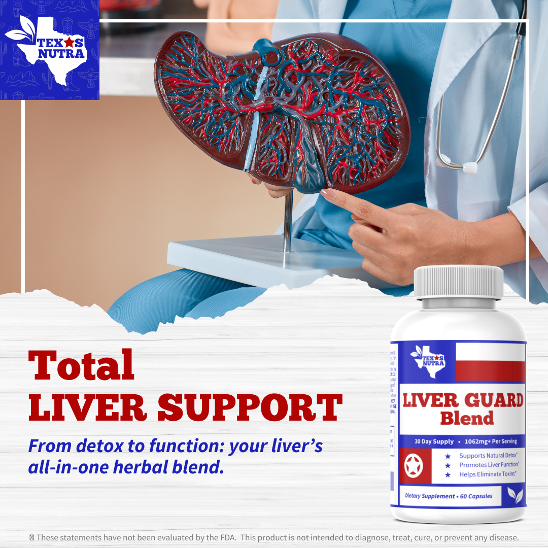 Liver Guard Blend 1062mg+ – Advanced Liver Support & Detox Cleanse