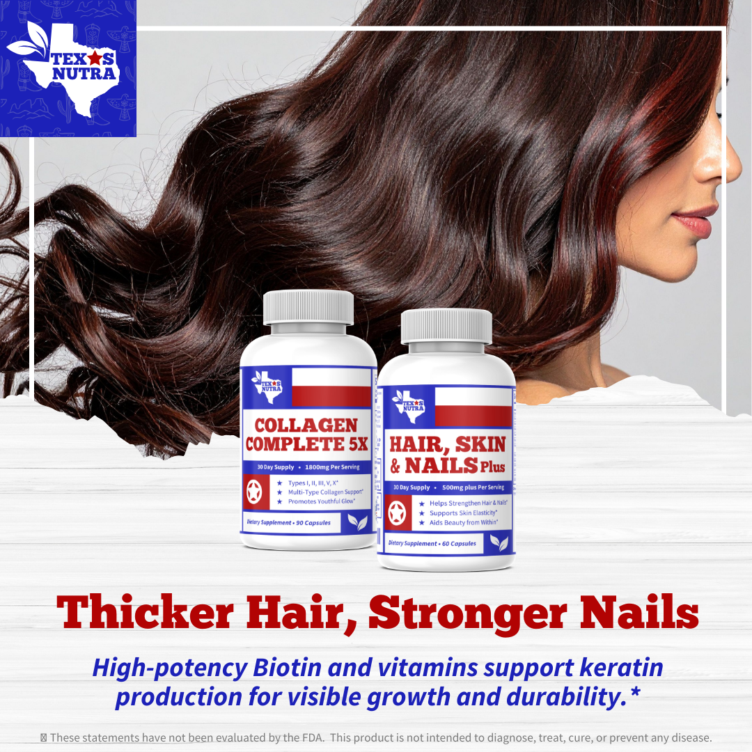 The Ageless Beauty Bundle: Inner Radiance Kit (Multi-Collagen + Biotin Complex)