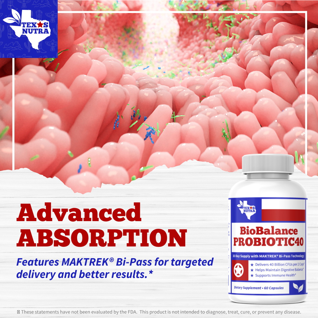 BioBalance Probiotic 40 – 40 Billion CFU Gut Balance & Immune Support