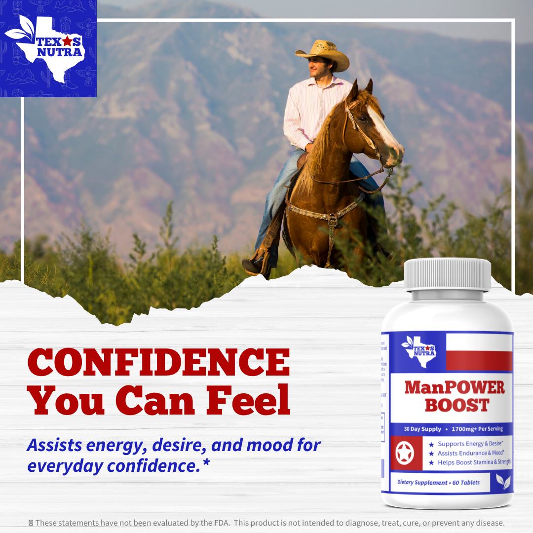 ManPOWER Boost 1700mg – Men’s Vitality, Energy & Performance Support