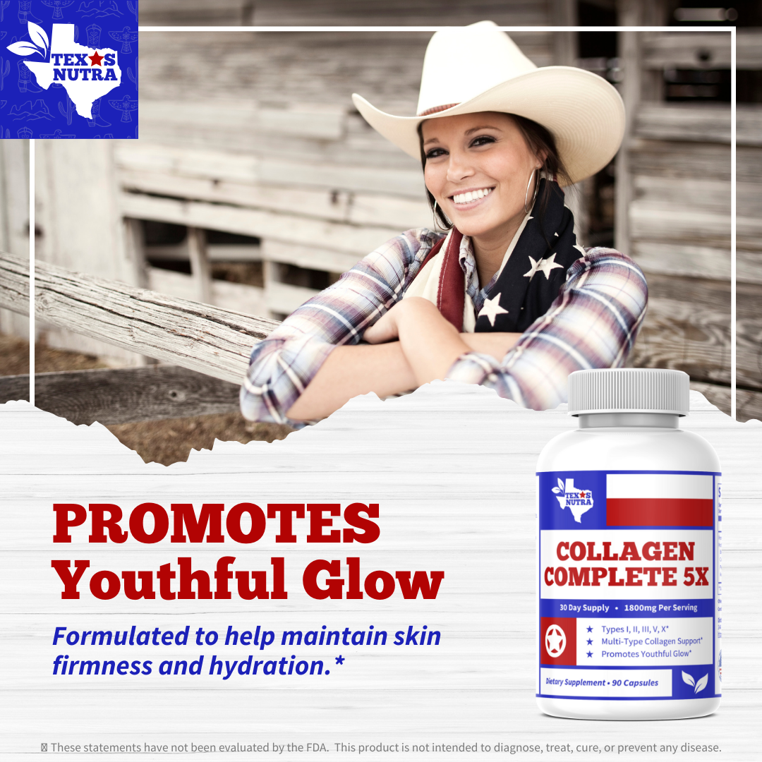 Collagen Complete 5X 1800mg – Multi-Collagen Complex for Skin, Hair & Joints