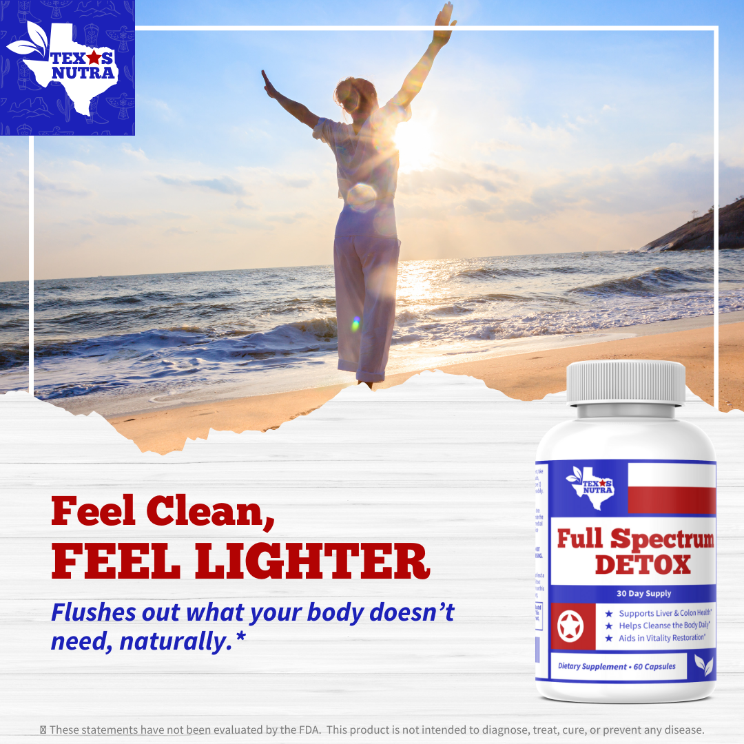 Full Spectrum Detox 1532mg – Advanced Daily Cleanse & Digestive Health