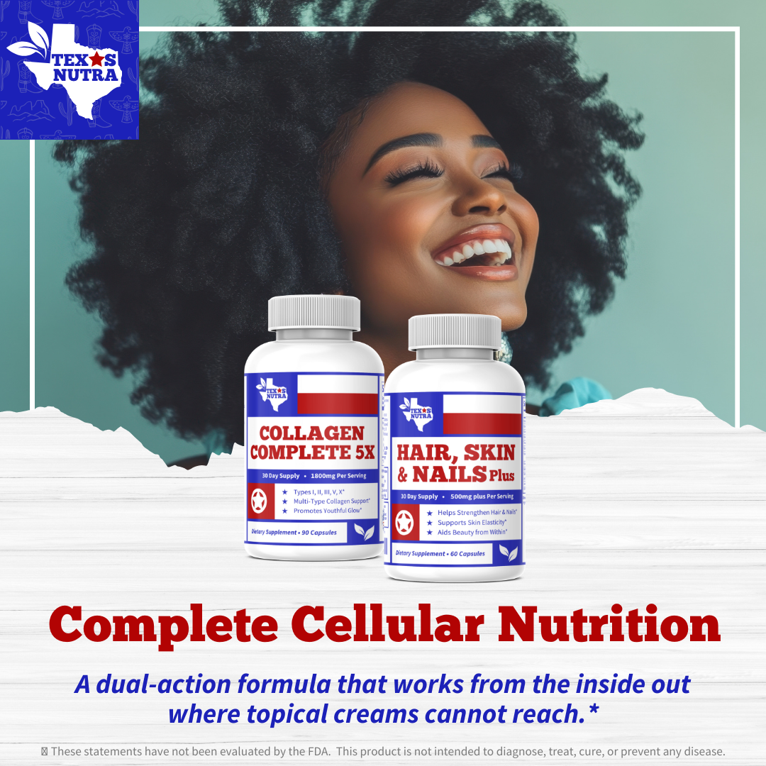 The Ageless Beauty Bundle: Inner Radiance Kit (Multi-Collagen + Biotin Complex)