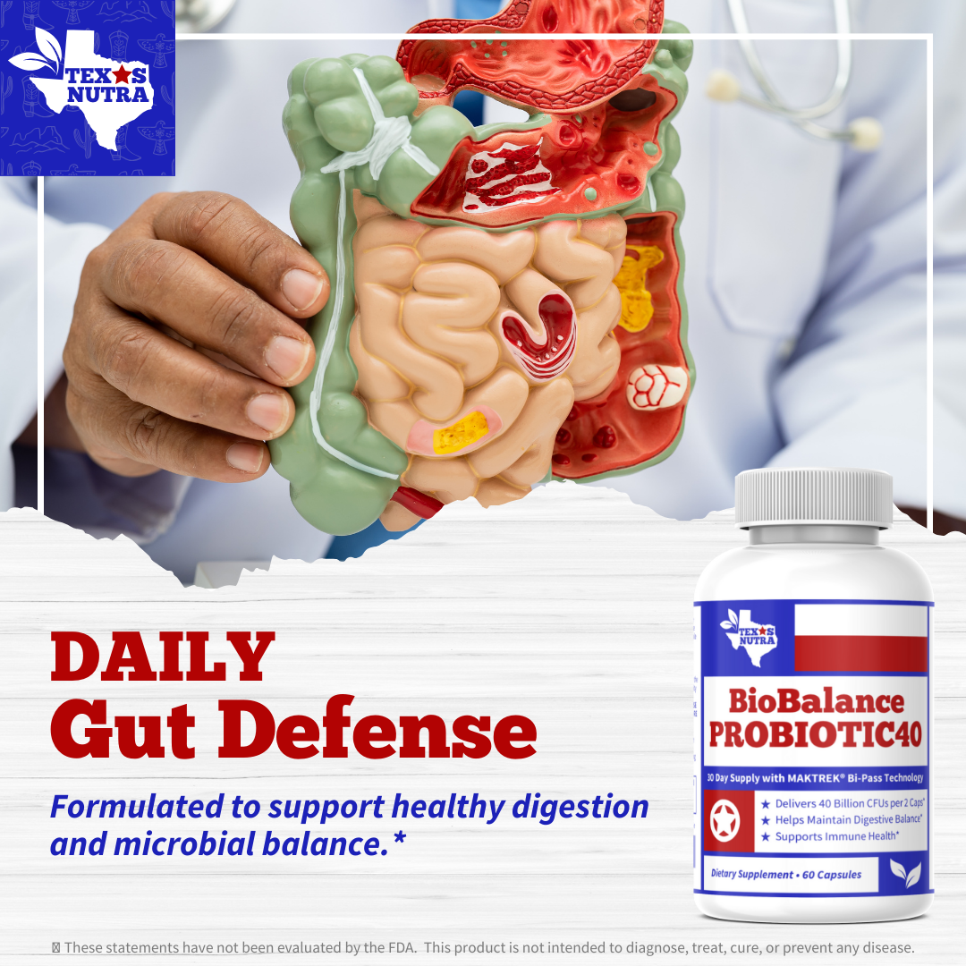BioBalance Probiotic 40 – 40 Billion CFU Gut Balance & Immune Support