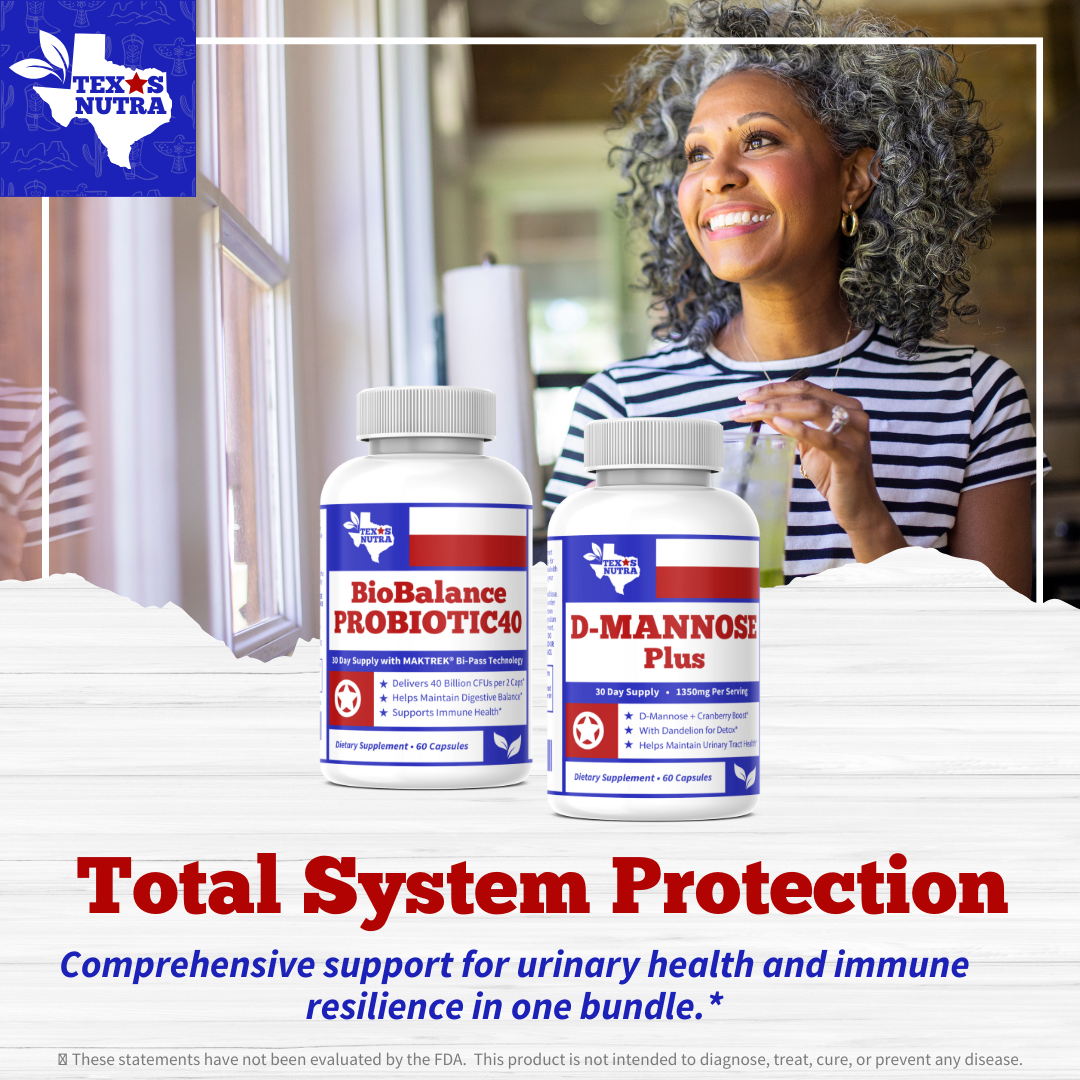 The UTI Shield Bundle: Defense & Restoration Kit (Natural D-Mannose + Probiotics)