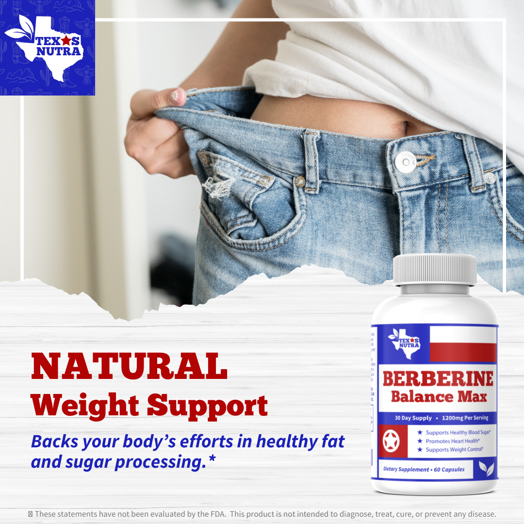 Berberine Balance Max 1200mg – Glucose Support & Weight Management Formula