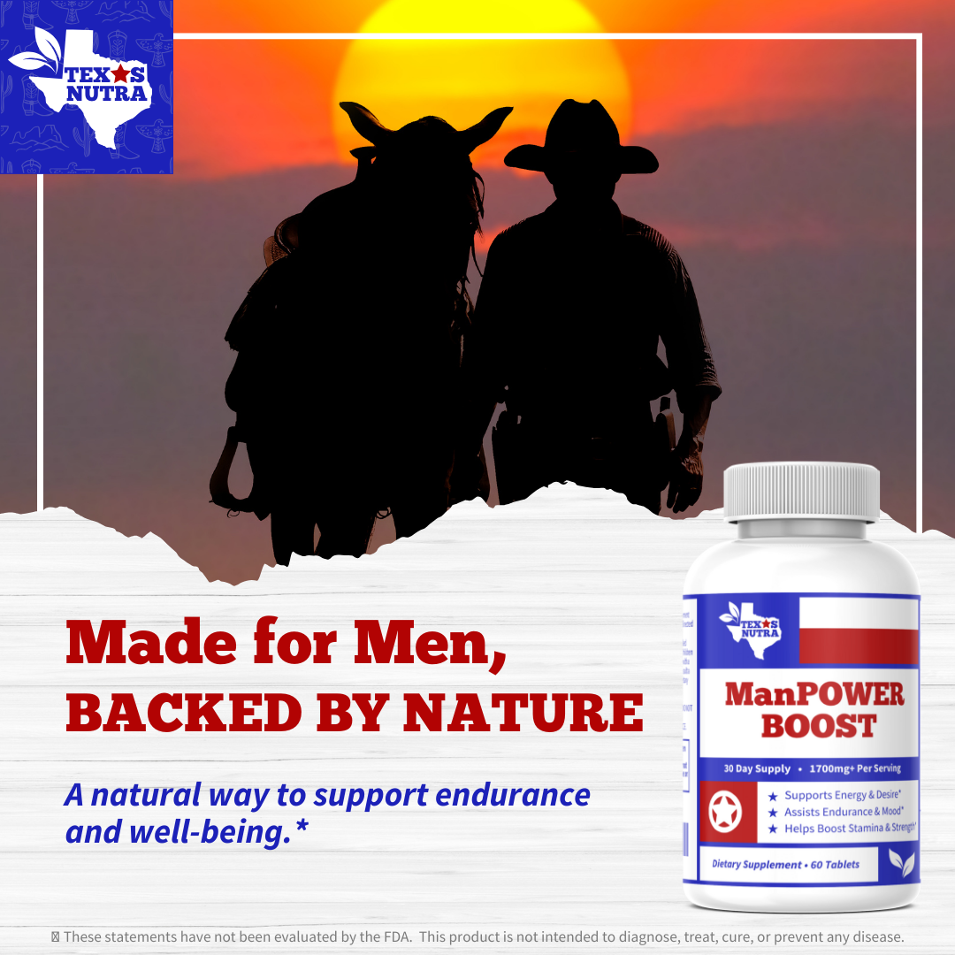 ManPOWER Boost 1700mg – Men’s Vitality, Energy & Performance Support