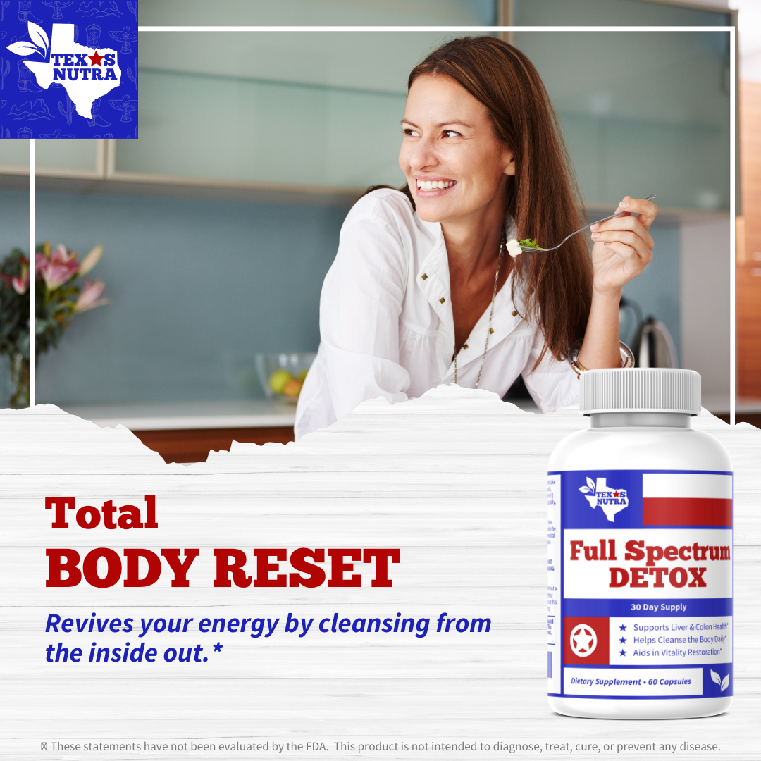 Full Spectrum Detox 1532mg – Advanced Daily Cleanse & Digestive Health