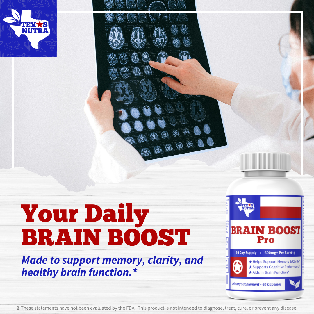 Brain Boost Pro 600mg+ – Advanced Nootropic for Memory, Focus & Clarity