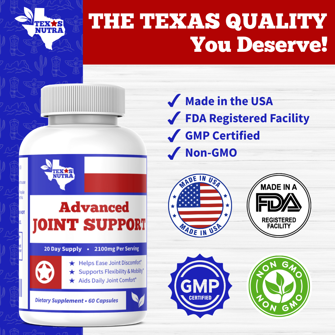 Advanced Joint Support 2100mg – Mobility, Flexibility & Joint Comfort