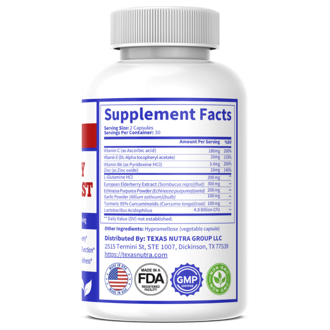 Emergency Immune Boost 1000mg+ – Advanced Immune Defense & Seasonal Wellness