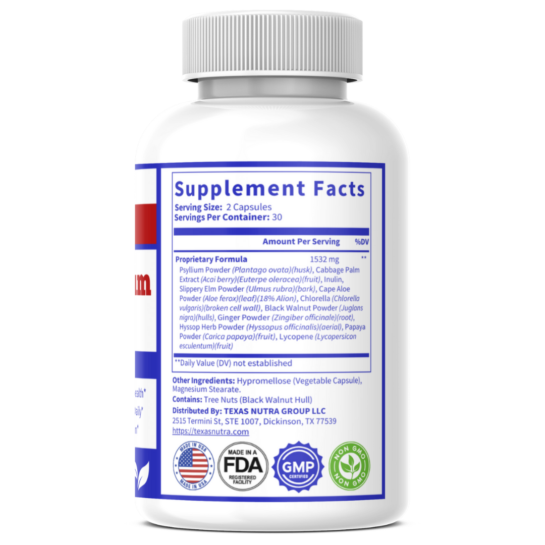 Full Spectrum Detox 1532mg – Advanced Daily Cleanse & Digestive Health